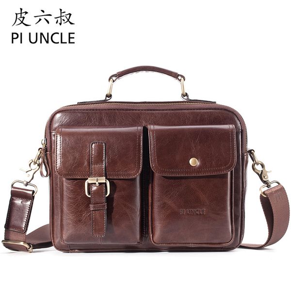 

2020 brand men's shoulder bag men totes hasp handle vintage male bag men's genuine leather crossbody bags for men handbag