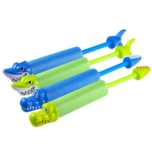 Acheter Tête Danimal Mousse Pistolet à Eau Tirer Type Dessiné Pistolet à Eau Requin Requin Crocodile Pistolet à Eau Mousse Soaker De 947 Du