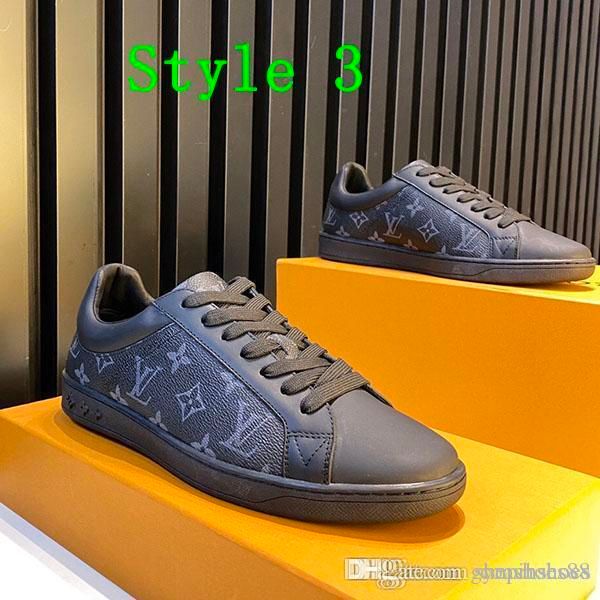 

new men's basketball shoes fashion speed runner luxury low help leisure shoes printed leather comfortable driving shoes for man sh, Black