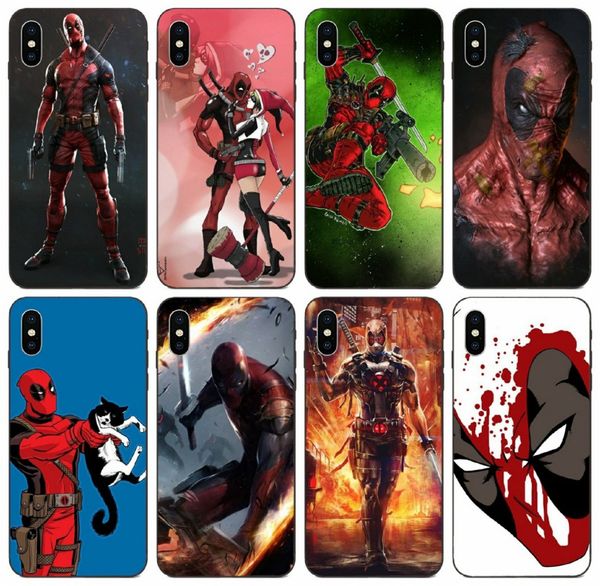 

tongtrade] superhero super man avengers deadpool case for iphone 11 pro max x xs 8s 8 7s 7 6s 6 galaxy a40 a50 huawei nova 5t lg v20 case