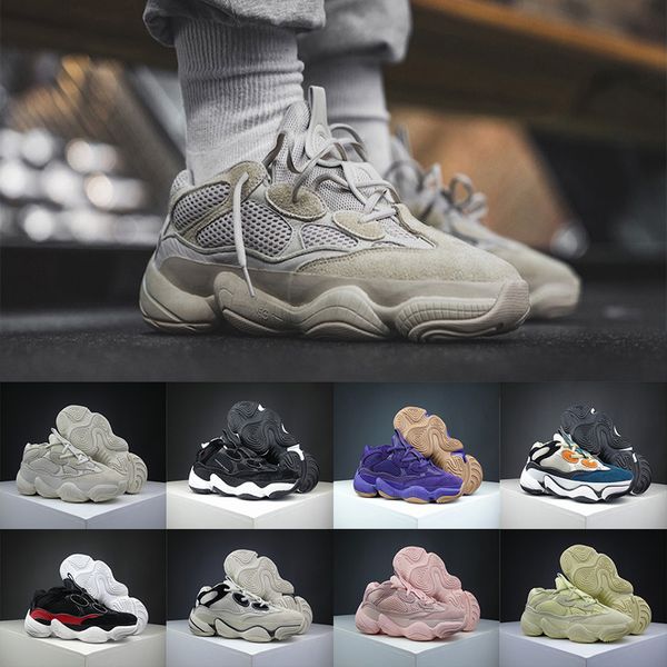 Calzados Para De Onda Kanye West La Amarillas Corredor 500 Súper Sal 2020 Nueva Zapatos La De Desert Compre Blush Rat Informales Luna 500 Hombre XOkZuiPT