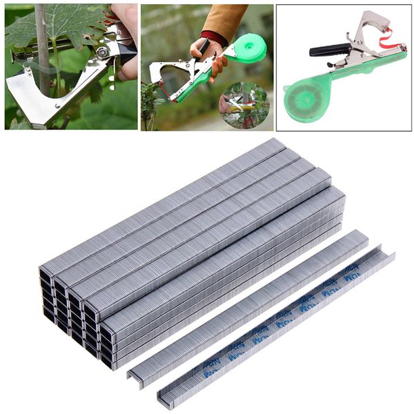 

10000pcs staple pin binder nail branch bind stem plant garden tree strap tool tapetool tapener machine trunk connect fruit pack