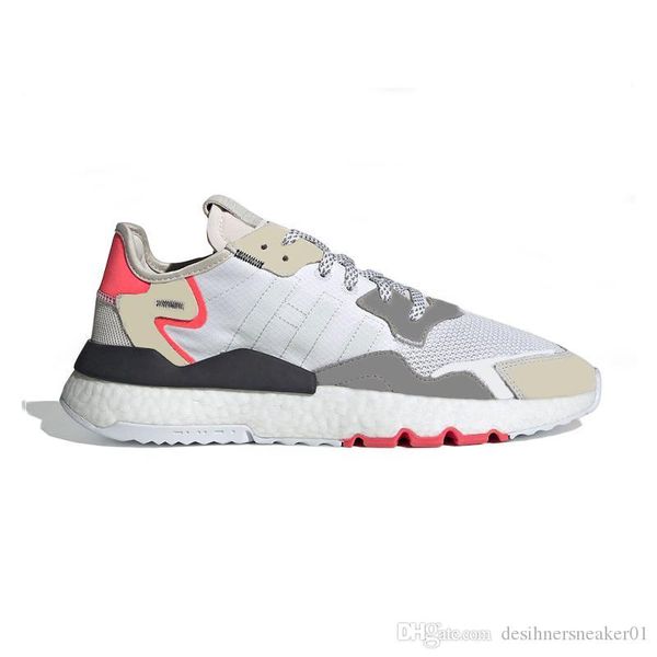 

nite jogger running shoes 3m reflective men womens triple core black white mint fashion designer outdoors sports sneakers