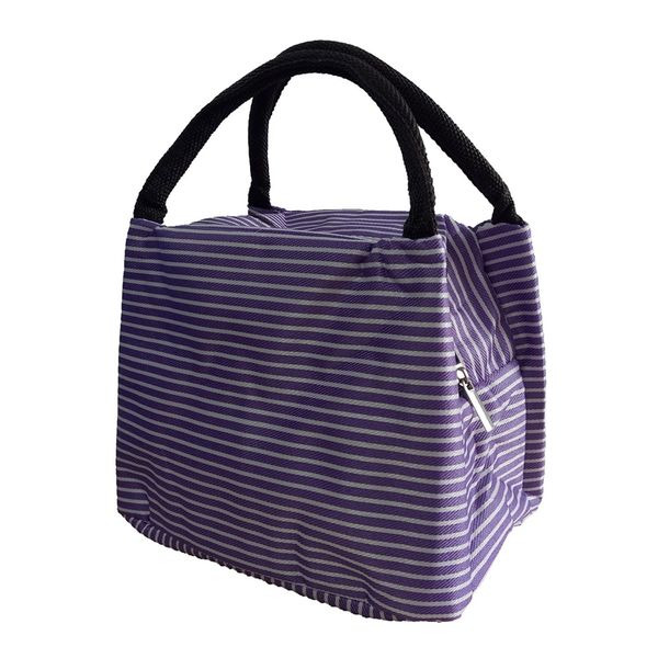 

cooler insulated bag, insulated lunch box tote bag lunch bags for camping,work (purple, Blue;pink