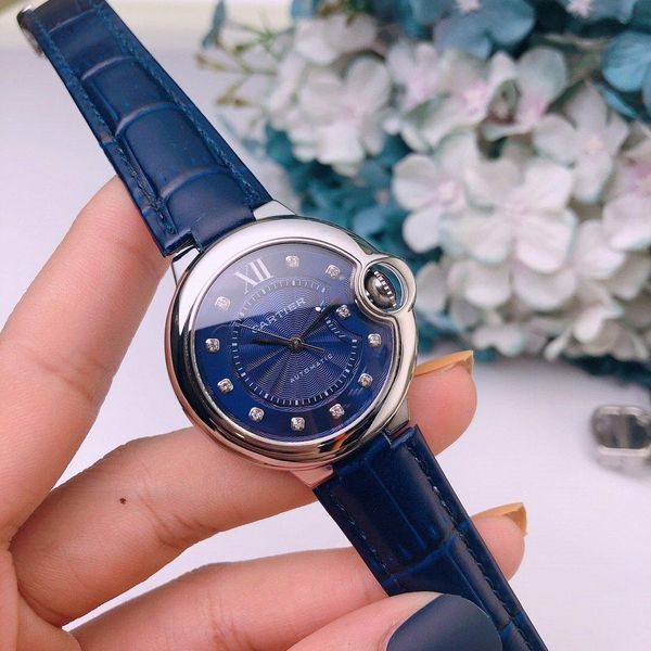 

loves watch waterproof wristwatches new modell fashion luxury casual brand automatic mechanical watch ll1218070, Slivery;brown