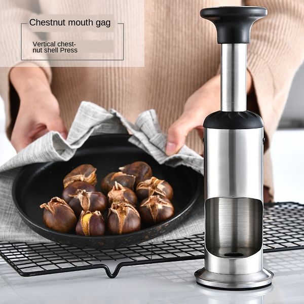 

304 из нержавеющей стали артефакт shell пилинг каштан nut открывалка