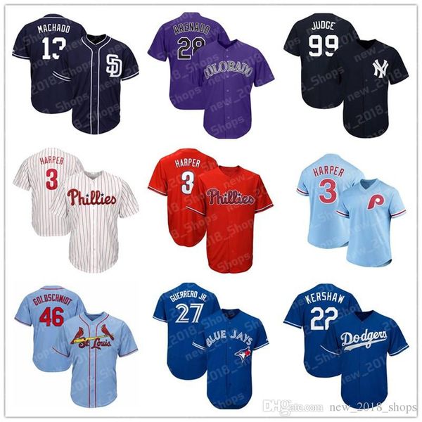 

bryce 3 harper Manny 13 Machado Yankees 28 Nolan Arenado 27 Vladimir Guerrero Jr Paul 46 Goldschmidt Aaron 99 Judge Clayton 22 Kershaw Phill