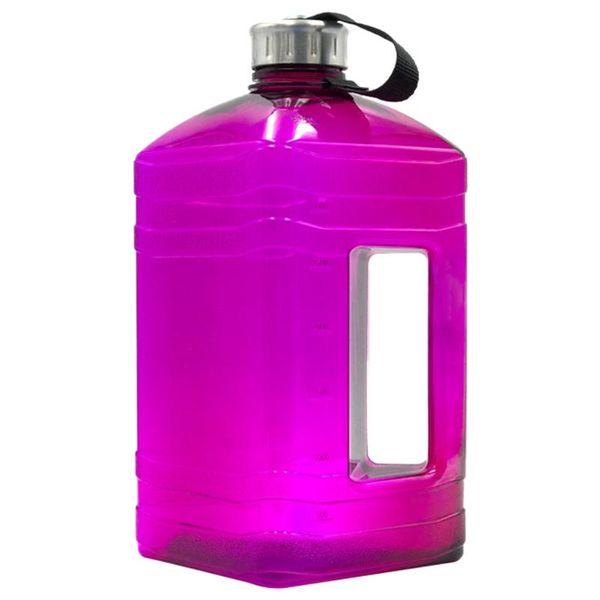 

3.8l water bottle camping large capacity travel leakproof drink cap container durable outdoor sport gym petg carry kettle