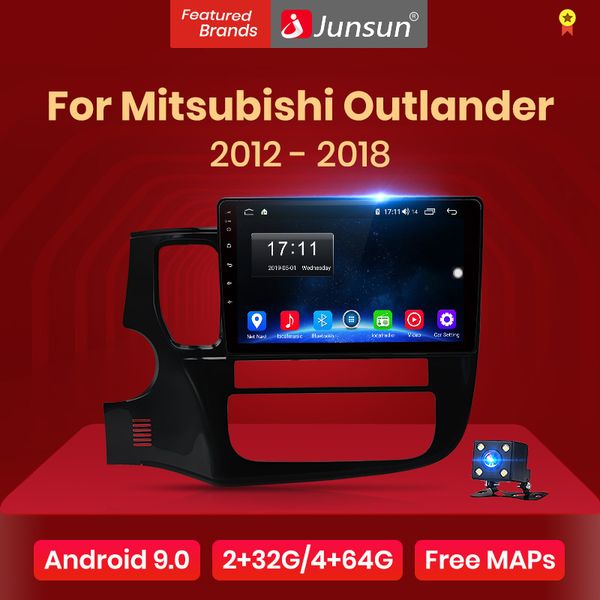 

android 9 multimedia navigator gps 2 g+32g 2 din auto radio 10' autoradio for mitsubishi outlander 3 2012-2018 car radios car dvd
