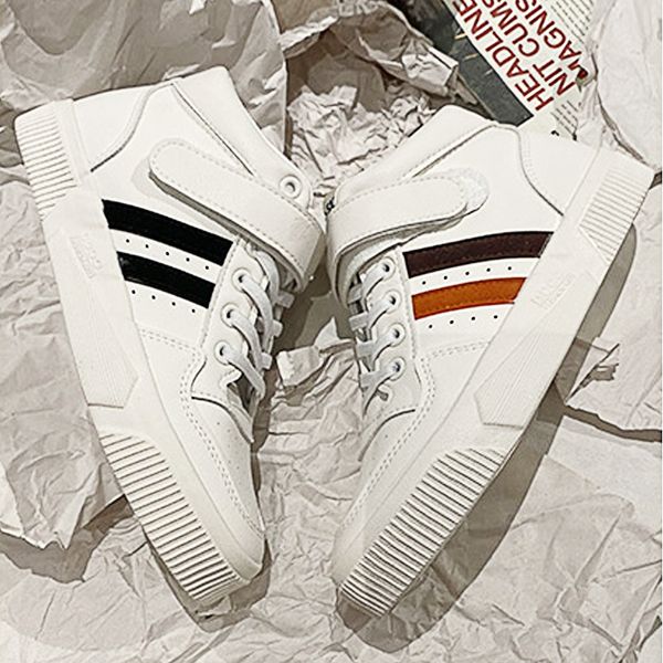 

2020 spring new soprts sneakers fashion comfortable damping non-slip casual high-letter motion women's vulcanize shoes mx200425, Black