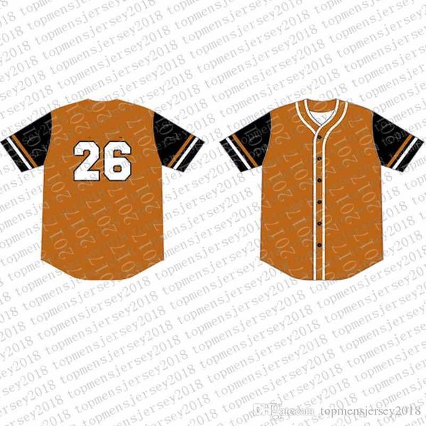 

Top Custom Baseball Jerseys Mens Embroidery Logos Jersey Free Shipping Cheap wholesale Any name any number Size M-XXL 86