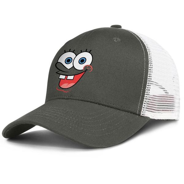 

kitchen sponge jellyfishing lives in pineapple mens and womens adjustable trucker meshcap cool fashion baseball personalized star, Blue;gray