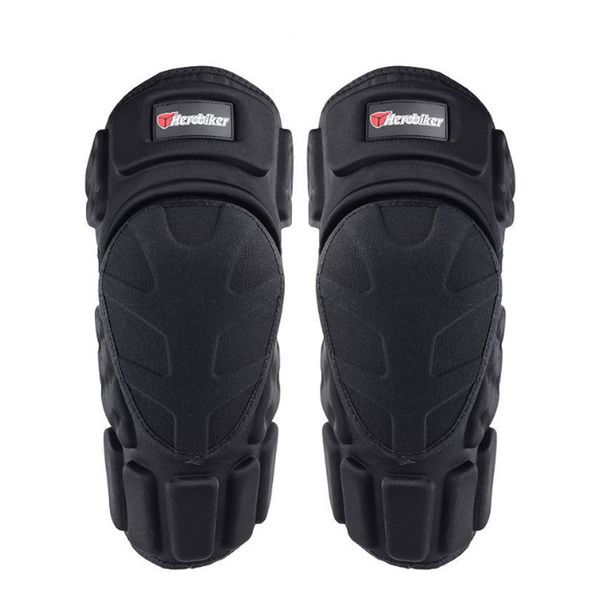

herobiker motorcycle knee pads motocross knee protector guard moto protector protective gear motorbike riding black, Black;gray