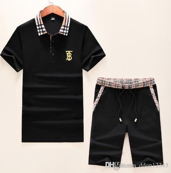 

running sport suits men's fitness short sleeve+shorts set sportswear basketball training gym jogging suit for mens#dfa03, Gray