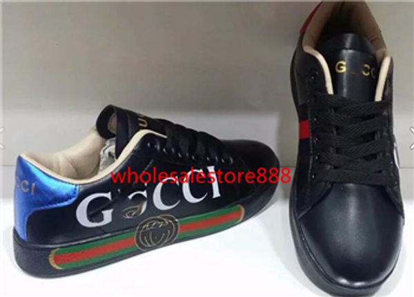 

2020 new gq6 sneakers shoes spring and autumn new big boy canvas shoes men's small white shoes hococal ladies small bee leisure board, Black;red