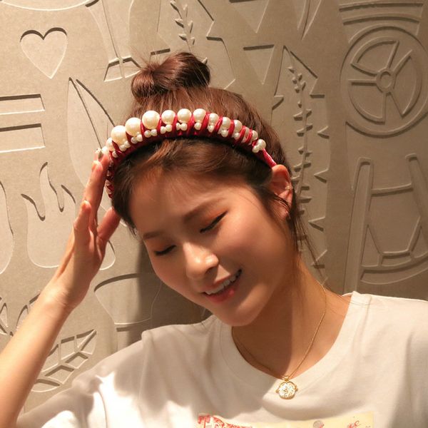 

стиль new hair женский с ободки pearl lady темперамент hairband cat hairband alice группа cerchietto aliceband oqihk, Black;brown