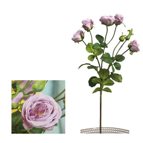 

artificial bouquet silk flowers blossom rose home wedding party diy decoration