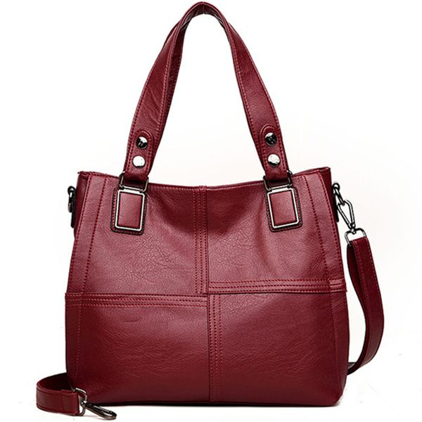 

leather luxury handbags women bags designer handbags ladies shoulder hand bags for women 2019 large casual tote sac bolsa femini