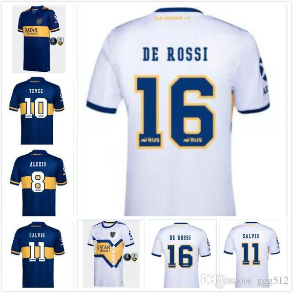 

2010 2021 boca juniors soccer jersey 20 21 benedetto gago osvaldo carlitos perez de rossi tevez pavon jrs sports football shirt uniforms, Black;yellow
