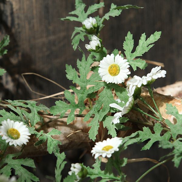 

artificial daisy flower vine simulation sunflower rattan hanging wedding decoration living room decor silk flower wreath