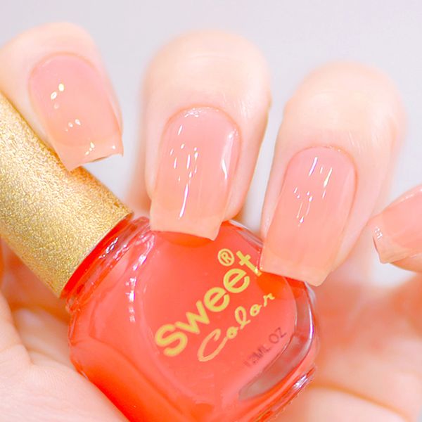

nail art nail polish sweet color eco-friendly jelly pink painting pink set maquiagem polish