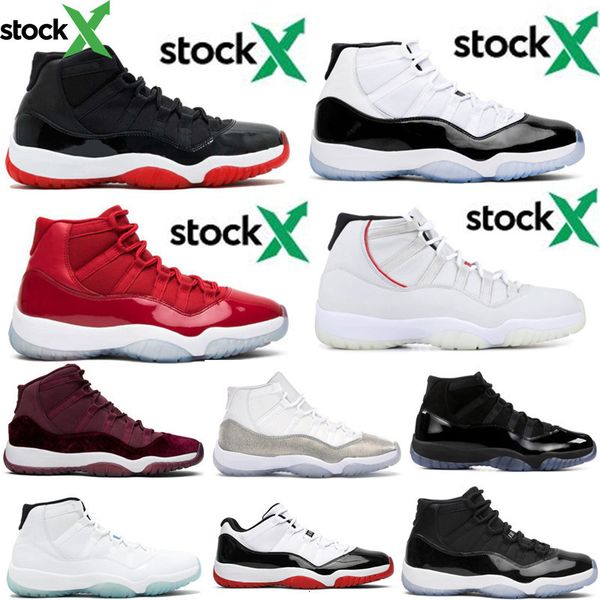 

high concord 45 space jam mens basketball shoes metallic silver 11 11s high basketball shoes gamma blue jumpman snake skin bred 2020, Black