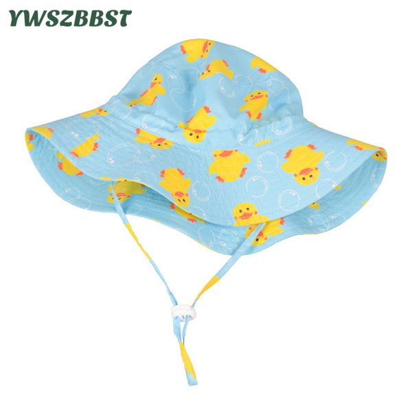 

new spring summer baby girls hat kids boys sun hat small duck cotton baby autumn infant toddler child cap, Yellow