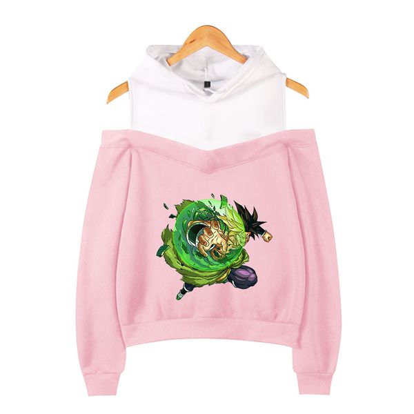 

off-shoulder women exclusive hoodies sweatshirts harajuku 2019 new team women leisure plus size autumn hoodies, Black