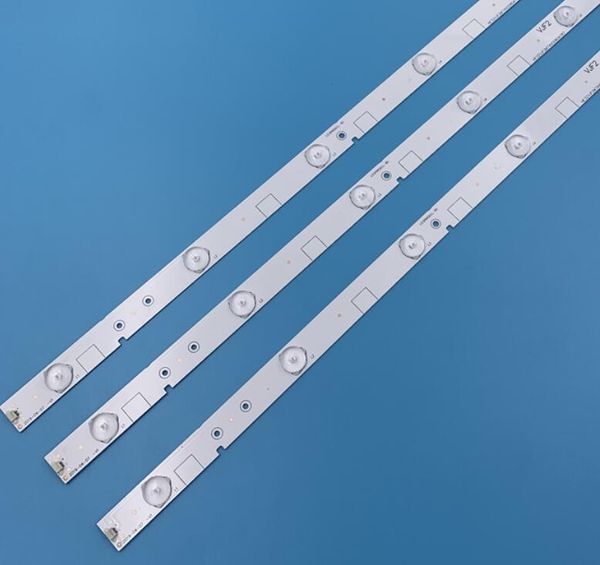 3pcs/set 571mm LED Backlight strip 6 lamp 32