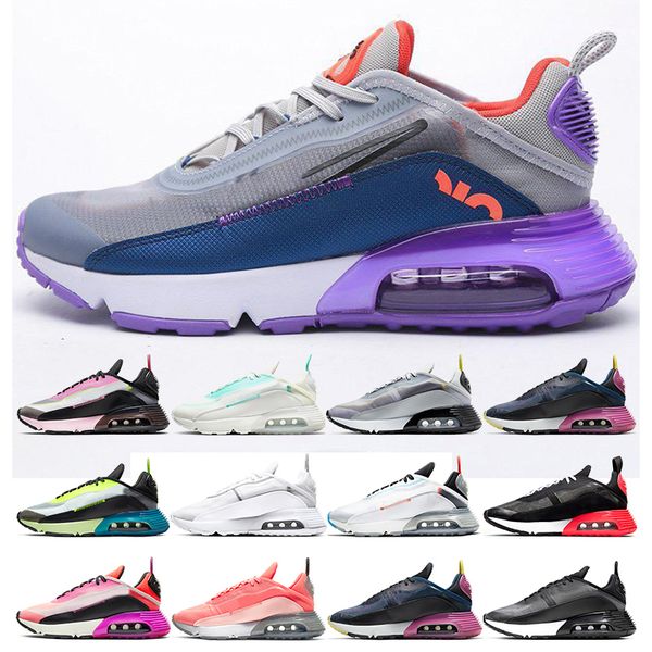 

2090 mens running shoes pure platinum black duck camo aurora green volt pn dust men womens sports trainers designer sneakers 36-45