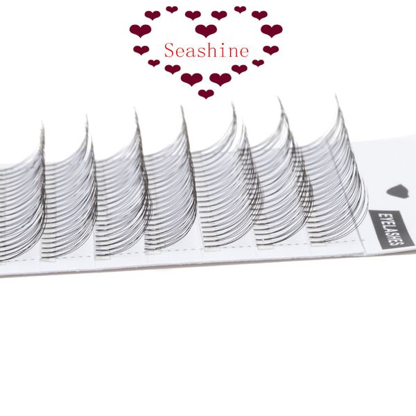 

big eyes secret seashine russia volume lashes short stem hand made heat bonded volume lashes premade fans for ing