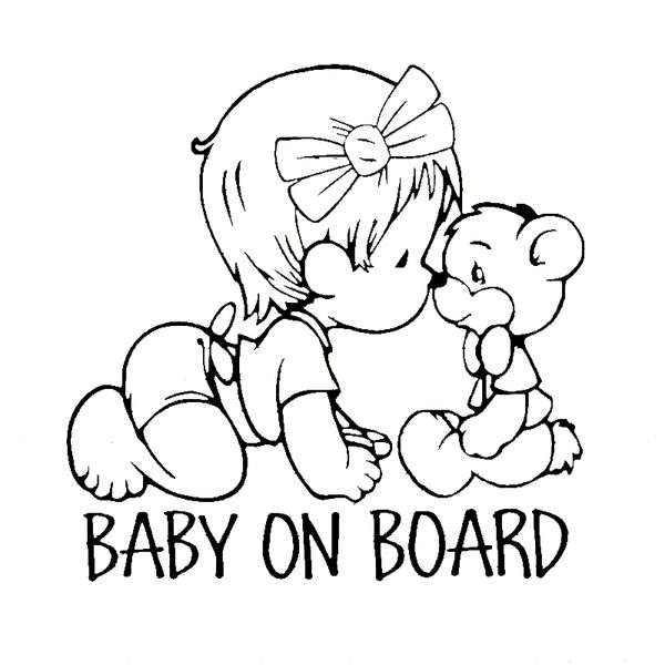 

15 * 15 см baby on board girl симпатичные семейный автомобиль наклейка окна виниловые наклейки теплый и романтический автомобильные аксессуа