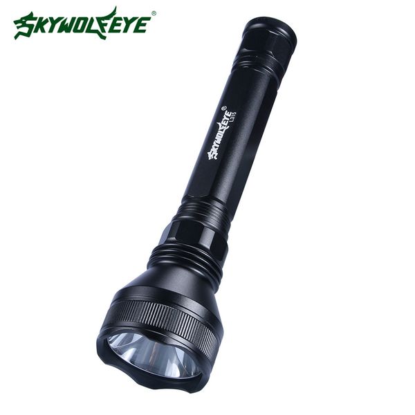 

skywolfeye30w high-power p50 aluminium alloy light led flashlight customized go hunting flashlight