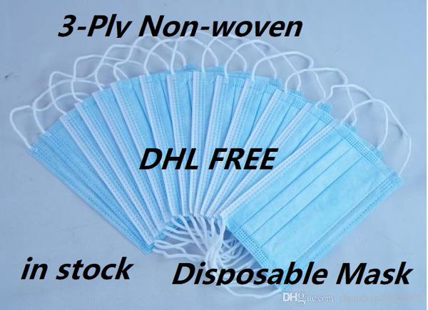 

в наличии маска dhl free mouth cover 3-слойная нетканая оптовая защитная одноразовая маска высокого качества мягкая дышащая наружная