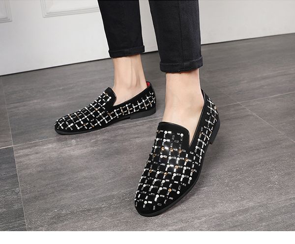 Heißer Verkauf-Sommer Casual Männer Kleid Schuhe Slip On Männer Mokassin Mode Boot Schuhe Männer Turnschuhe Hochzeit Party Schuhe größe 37-48