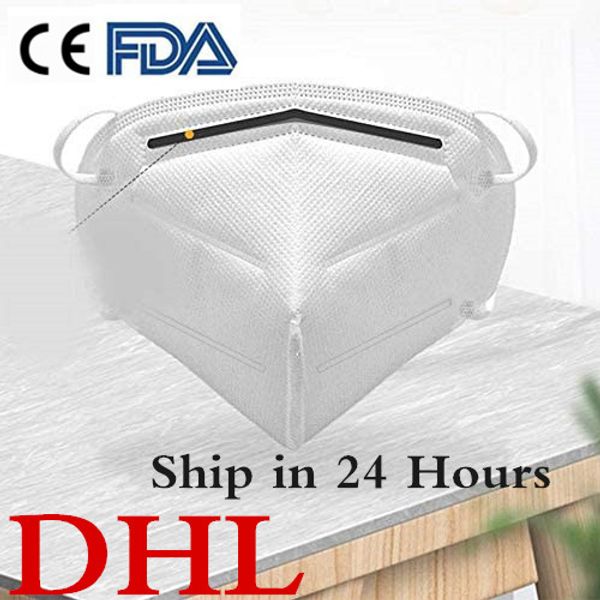 

fda ce in stock kn95 mask 95% filtration anti dust bacterial n95 mask dustproof ppe protective mask face mouth cover features as kf94 ffp2
