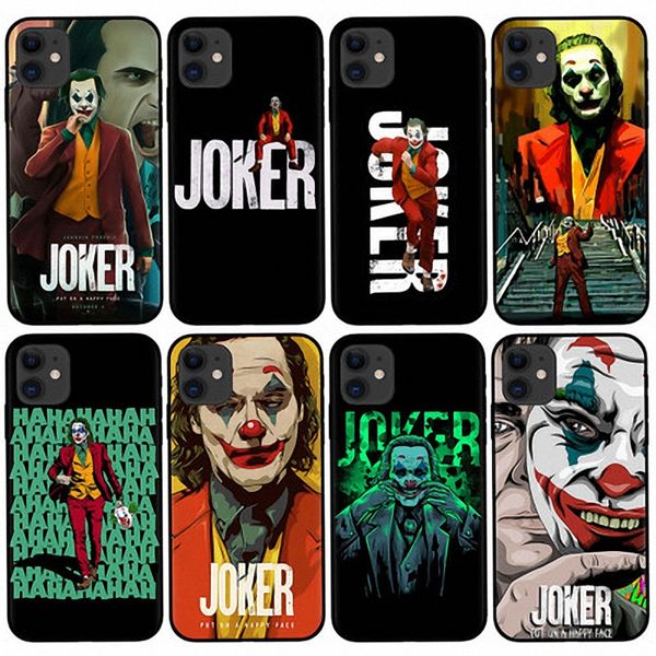 

black joker joaquin phoenix movie tpu soft rubber phone case cover for iphone 11 pro max 6 s 7 7plus 8 8plus x xs max xr se 2020