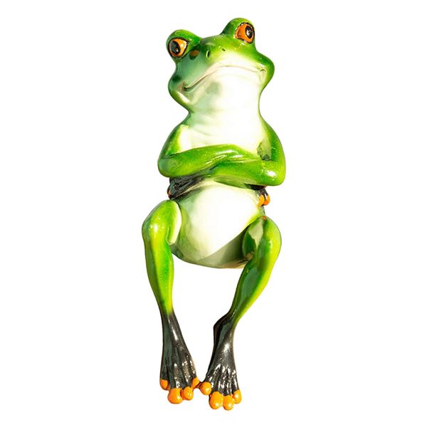 

resin creative 3d craft frog figurine home tabledecorative