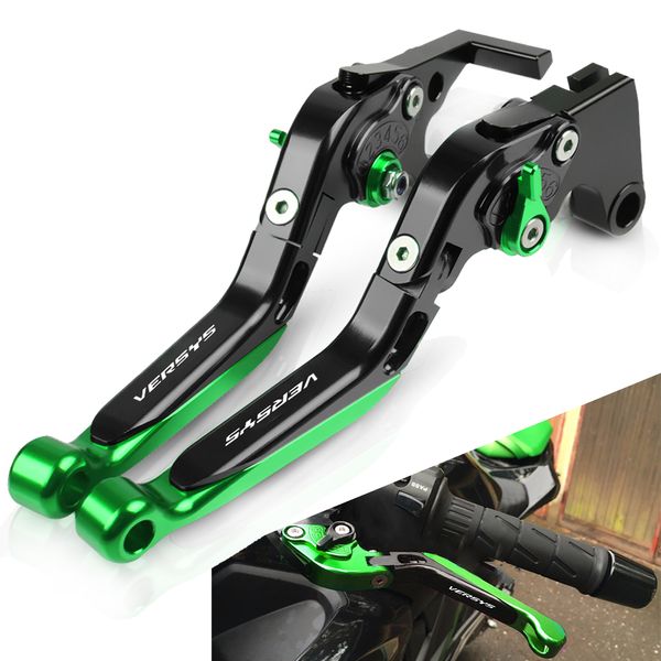 

motorcycle brake clutch lever extendable adjustable hand grip handlebar for versys 1000 versys1000 2012 2013 2014