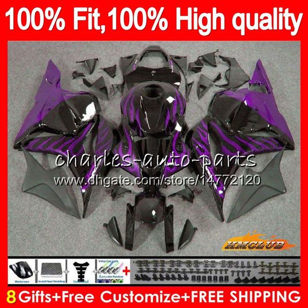 

инъекции oem для honda cbr 600rr 600f5 600cc f5 09 10 11 12 74hc128 фиолетового огня cbr 600 rr cbr600 rr cbr600rr 2009 2010 2011 2012 обтек