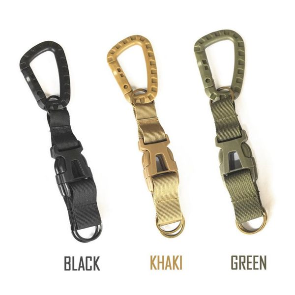 

outdoor multi-functional combination of three-ring hook buckle climbing sports bag accessories tactical pockets backpack hook b4