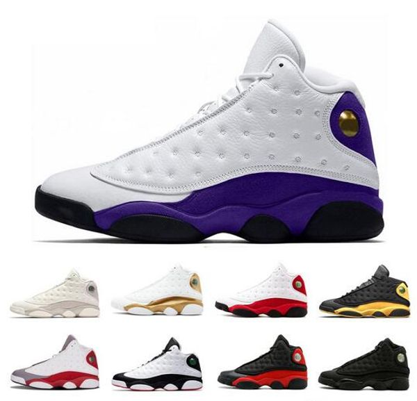 

new arrive 13 13s lakers rivals men women basketball shoes mens grey toe black cat phantom pure money bred olive chicago sport sneakers