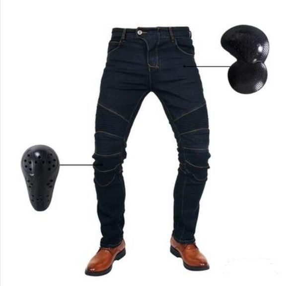 

2019 komine повседневного мотоцикла джинсы езда штаны мотокросс езда штаны молния дизайн с модернизированным защитным механизмом