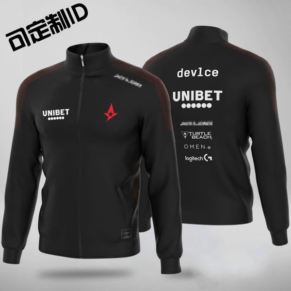 

astralis a team e-sports team suit csgo coat dev1ce customizable clothes 2019 berlin major, White;black
