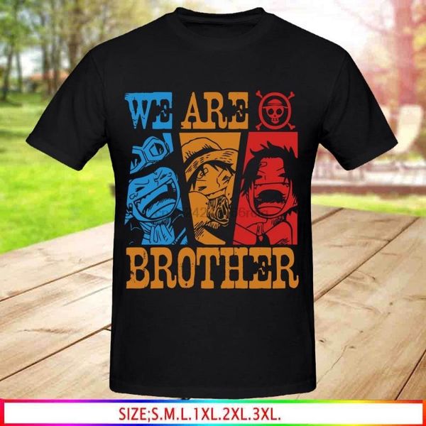 

new arrival men t shirts popular design shirt one piece luffy ace, White;black