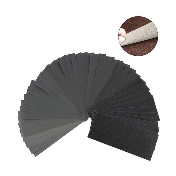 

42pcs/set assortment for automotive sanding assorted grind paper set for wood furniture finishing and wood turning finishing gri