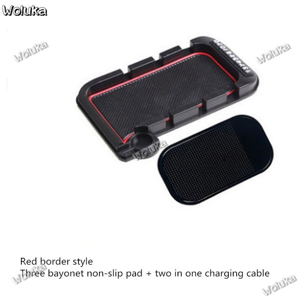 

automotive supplies supermarket mobile phone non-slip pad in-car navigation bracket non-slip pad with charging cd50 q06