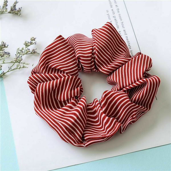 

women elastic hair rope ring tie scrunchie ponytail holder flamingos hair shining fashion comfortable band, Blue;gray