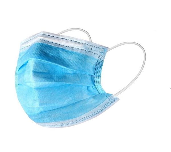 

dhl ship girr face mask non woven facedust nose er 3 ply mouth masks blue black wk3r