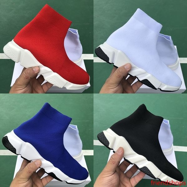

2019 luxury paris sock shoes speed trainers black white casual shoes for men women oero women boots sneakers designer shoes 36-45